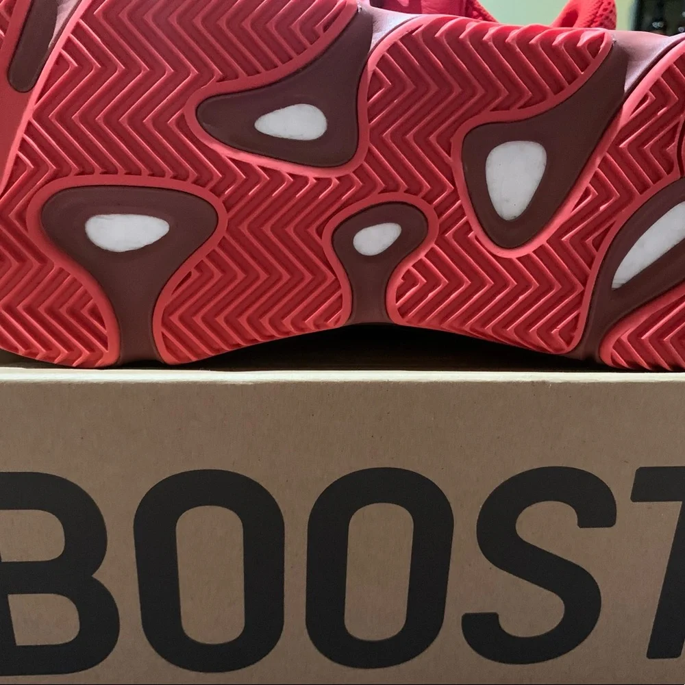 SOLD SOLD !! 2022 Adidas Yeezy Boost 700 Hi-Res Red, new with tags . Size 12. - Picture 9 of 13